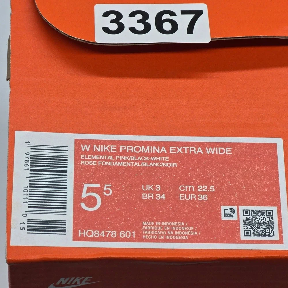 Nike Promina Extra Wide Women's 5.5 Elemental Pink Running Shoes HQ8478-601 NEW